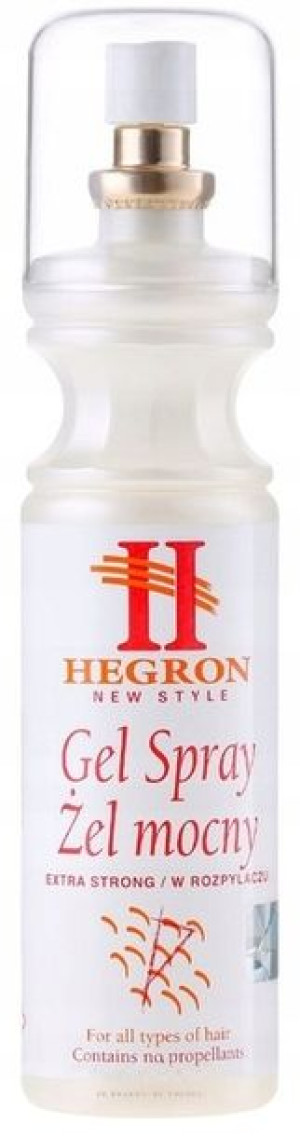 Hegron Żel Spray Do Włosów Extra Mocny Mały 150ml