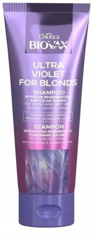 L'biotica Biovax Ultra Violet Szampon Regenerujący