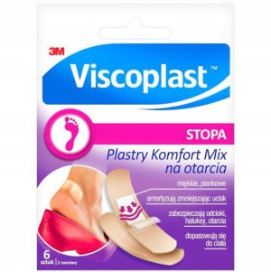 Viscoplast Plastry Komfort Mix na Otarcia Stopy
