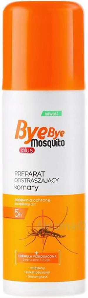 ByeBye Mosquito Preparat Odstraszający Komary PLUS