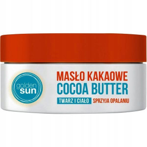 GOLDEN SUN Masło Kakaowe Opalanie Twarz Ciało 50ml