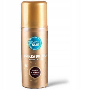 GOLDEN SUN Mgiełka do Ciała z Drobinkami Złota