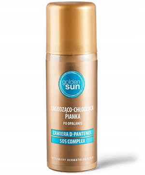 GOLDEN SUN Łagodząco Chłodząca Pianka po Opalaniu