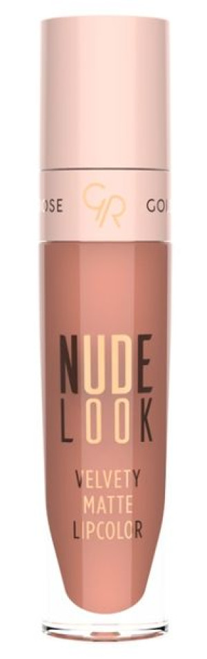 Golden Rose Nude Look Matowa Pomadka w Płynie 02
