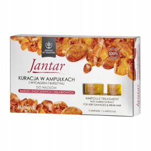 JANTAR Kuracja w Ampułkach z Bursztynem 5 x 5ml