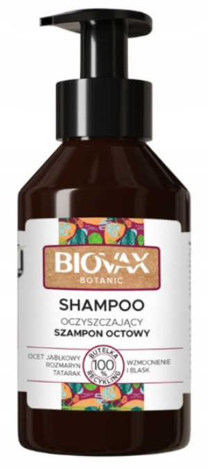 L'biotica Biovax Botanic Szampon Oczyszczający