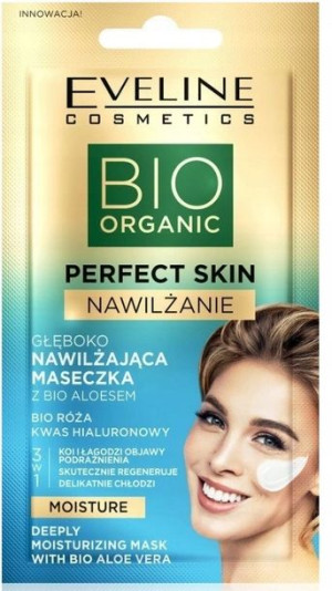 Eveline Bio Organic Nawilżająca Maseczka Bioaloes