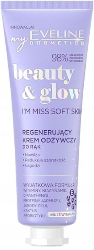 EVELINE Beauty Glow Regenerujący Krem do Rąk 50ml