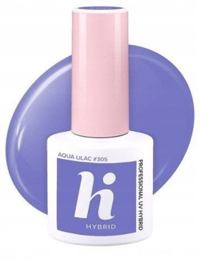 HI HYBRID Lakier Hybrydowy 305 Aqua Lilac