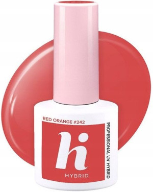 HI HYBRID Lakier Hybrydowy 242 Red Orange
