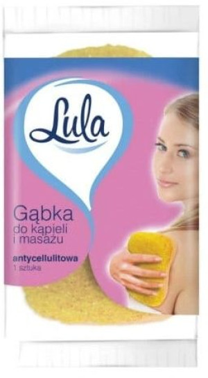 LULA Duża Gąbka do Kąpieli i Masażu Antycelulitowa