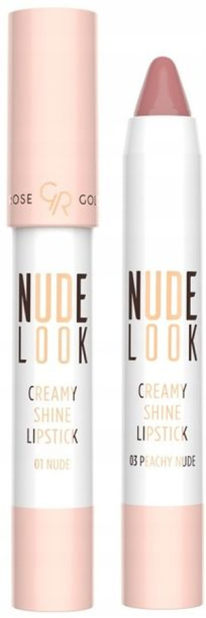 Golden Rose Nude Look KREMOWA POMADKA DO UST 03