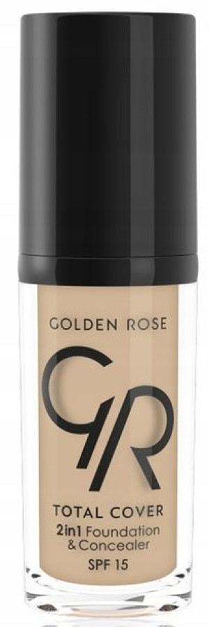 Golden Rose Total Cover Podkład 2w1 05 Cool Sand