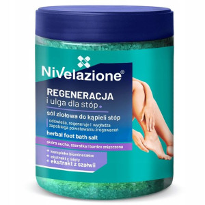 NIVELAZIONE Ziołowa sól do kąpieli stóp 600g