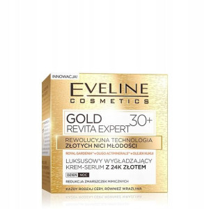 Eveline Krem Serum Gold Expert Revita 24K 30+