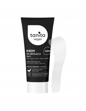 Tanita Krem D Depilacji Ciała Aktywny Węgiel 150ml