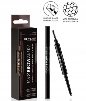 REVERS Kredka automatyczna brwi ARTIST DARK BROWN