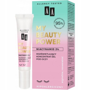 AA Niacynamid 2% rozświetlający żel pod oczy 15ml