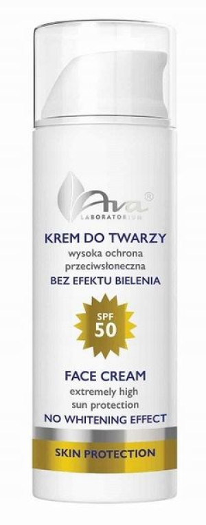 Ava Skin Protecion Krem nawilżający wysoki SPF 50