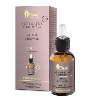 AVA Aktywator Młodości Plus Złoto i Jedwab 30 ml