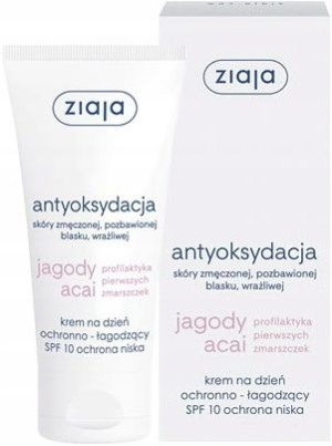 Ziaja Jagody Acai Krem na Dzień Nawilżający 50ml