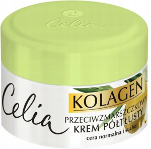 Celia Kolagen Oliwka krem nawilżający półtłusty