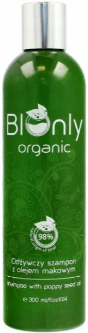 BIOnly Szampon Odżywczy z Olejem Makowym 300ml