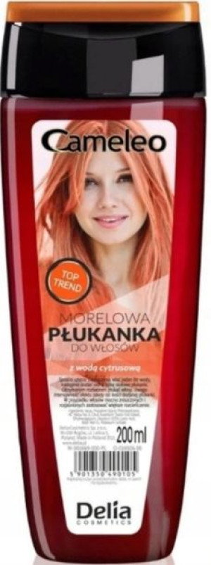 Delia Cameleo Płukana do Włosów Morelowa 200ml