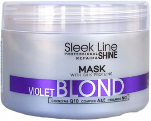 Stapiz Sleek Line Silk Maska Violet Blond 250ml