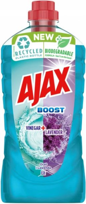 Ajax Płyn Uniwersalny Boost Ocet & Lawenda 1L
