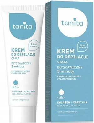 Tanita Błyskawiczny Krem do Depilacji Ciała 3 min
