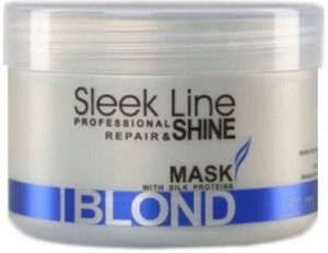 Stapiz Sleek Line Maska z Jedwabiem Blond 250ml