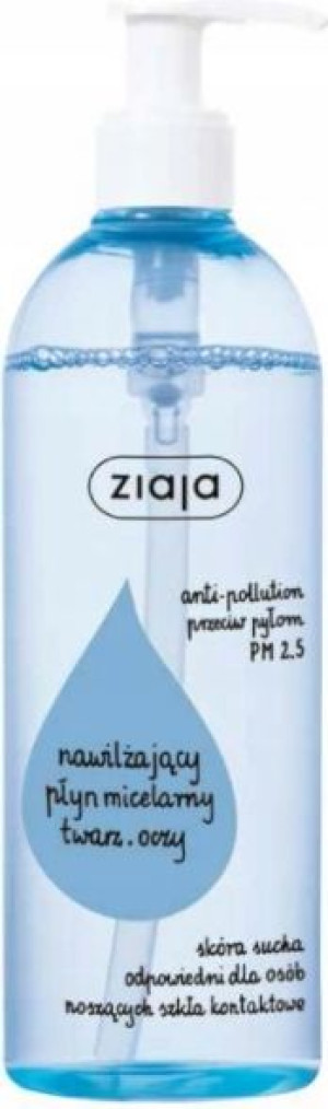 Ziaja Płyn Micelarny Nawilżający Demakijaż 390ml