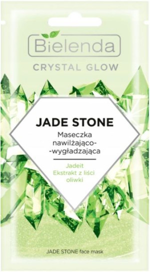 Bielenda Cristal Glow Maseczka Jade Stone Nawilża