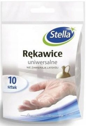 Stella Rękawiczki Winylowe Uniwersalne 10 sztuk
