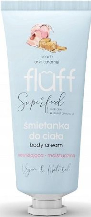Fluff Śmietanka do Ciała Brzoskwinia Karmel 150ml