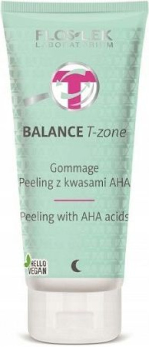 Floslek Strefa T Gommage Peeling z Kwasami AHA