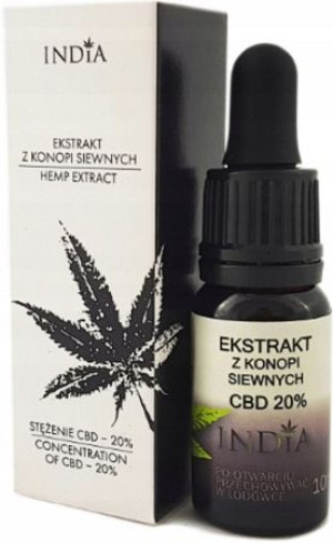 India Olejek Konopny Kannabidol CBD 20% 2300mg