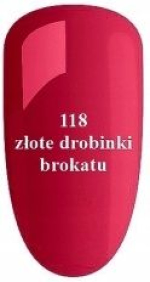 Clavier Lakier Hybrydowy Czerwony 118 7,5 ml