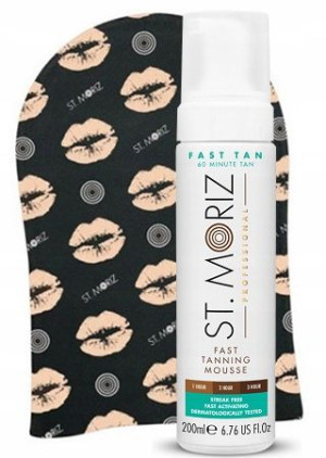 ST. MORIZ Zestaw Mus Błyskawiczny 200ml + Rękawica