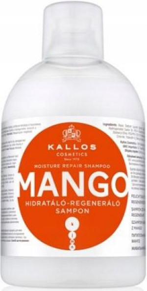 Kallos Mango Szampon Do Włosów Witaminy 1000ml