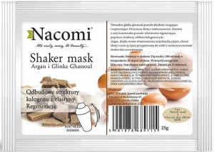 Nacomi Maseczka Shaker Argan i Glinka Ghassoul 25g