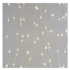 Lampki choinkowe LED kurtyna 240LED nano 1,7x2m 3000K  8 programów IP44