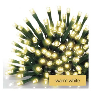 Lampki choinkowe 100LED Timer ciepło-białe 10m IP44 Emos D1AW01