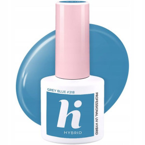 HI HYBRID Lakier Hybrydowy 318 Grey Blue
