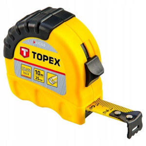Miara zwijana stalowa 10mx25mm TOPEX 27C310