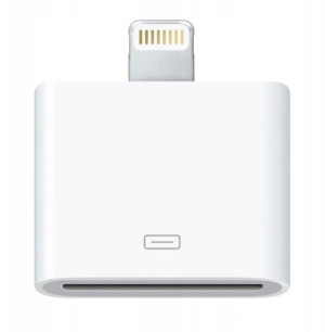 Adapter Przejściówka Do Apple 30pin Żeńskie - Lightning 8 Pin (biały)