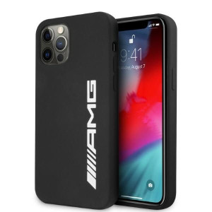 Etui Mercedes AMG AMHCP12LSGLBGN Apple iPhone 12 Pro Max czarny/black hardc