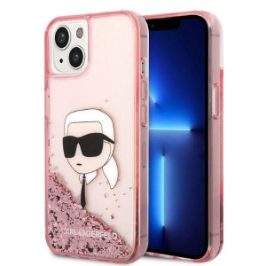 Etui Karl Lagerfeld KLHCP14SLNKHCP Apple iPhone 14 różowy/pink hardcase Gli