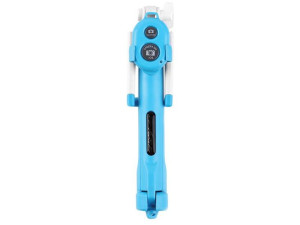 Selfie Stick kijek statyw z pilotem Bluetooth wxy-01 Niebieski